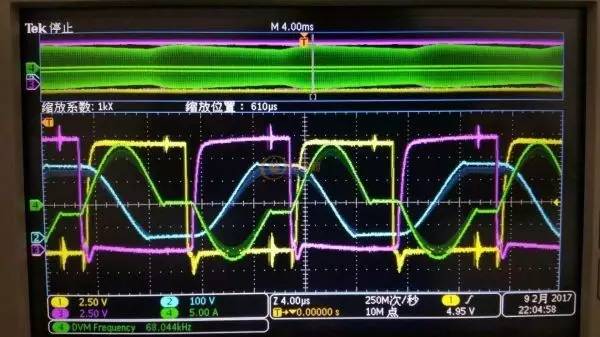 充電機(jī)重載波形圖