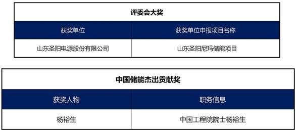 儲(chǔ)能國(guó)際峰會(huì)暨展覽會(huì)2017各項(xiàng)大獎(jiǎng)得獎(jiǎng)名單